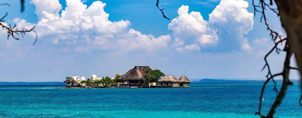 Rosario Island near Cartagena, Colombia